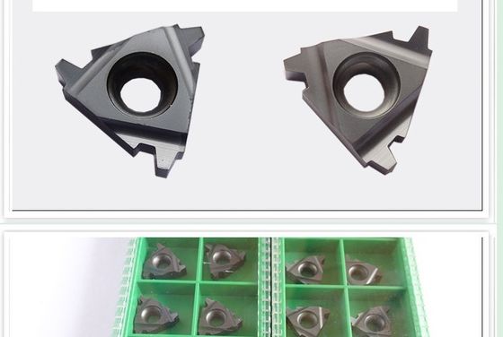 Le tour de commande numérique par ordinateur de tungstène de 22ER 6.0TR usine l'insertion de rotation pour l'acier inoxydable